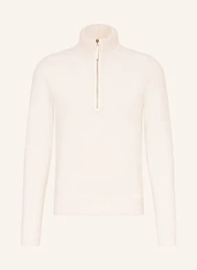 Tom Ford Sweter Typu Troyer Z Dodatkiem Kaszmiru weiss