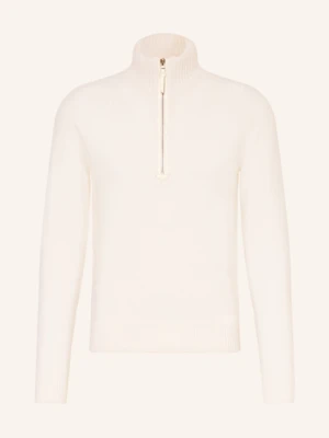 Tom Ford Sweter Typu Troyer Z Dodatkiem Kaszmiru weiss