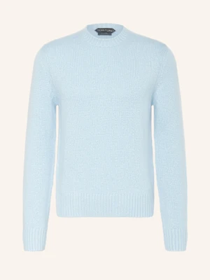 Tom Ford Sweter Z Kaszmiru blau
