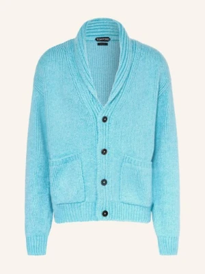 Tom Ford Sweter Z Kaszmiru blau