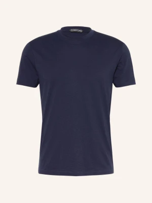 Tom Ford T-Shirt blau GRANATOWY