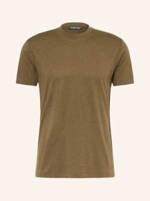 Tom Ford T-Shirt gruen BRĄZOWY