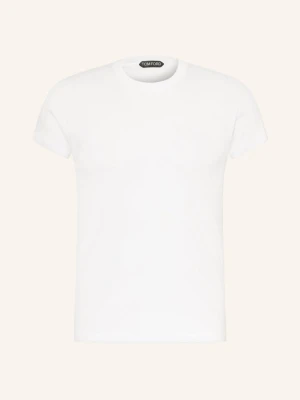 Tom Ford T-Shirt weiss BIAŁY