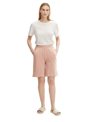 Tom Tailor Bermudy w kolorze szaroróżowym rozmiar: 36