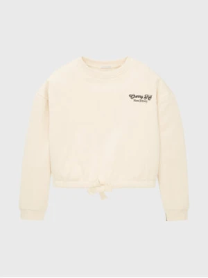 Tom Tailor Bluza 1033115 Beżowy Regular Fit