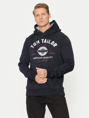 Tom Tailor Bluza 1043292 Granatowy Regular Fit