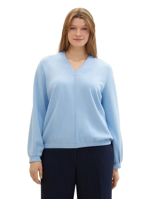 Tom Tailor Bluza w kolorze błękitnym rozmiar: 48