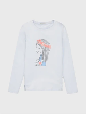 Tom Tailor Bluzka 1033895 Błękitny Regular Fit