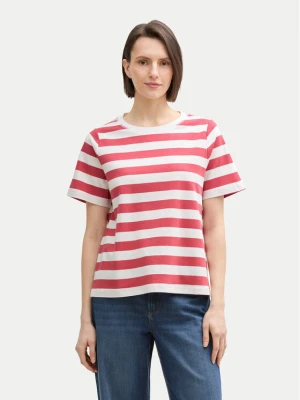 Tom Tailor Bluzka 1045964 Czerwony Regular Fit