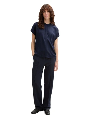 Tom Tailor Bluzka w kolorze granatowym rozmiar: S