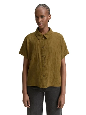 Tom Tailor Bluzka w kolorze khaki rozmiar: S