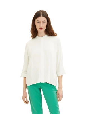 Tom Tailor Bluzka w kolorze kremowym rozmiar: 42