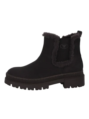 Tom Tailor Botki w kolorze czarnym rozmiar: 39