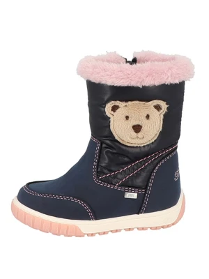 Tom Tailor Botki w kolorze granatowo-jasnoróżowym rozmiar: 30