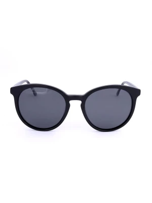 Tom Tailor Damskie okulary przeciwsłoneczne w kolorze czarno-granatowym rozmiar: 56