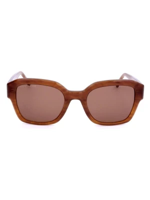 Tom Tailor Damskie okulary przeciwsłoneczne w kolorze jasnobrązowym rozmiar: 50