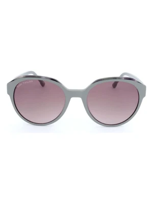 Tom Tailor Damskie okulary przeciwsłoneczne w kolorze szaro-jasnoróżowym rozmiar: 52
