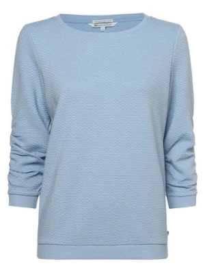 Tom Tailor Denim Damska bluza nierozpinana Kobiety niebieski jednolity,