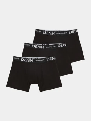 Tom Tailor Denim Komplet bokserek 1038850 Czarny