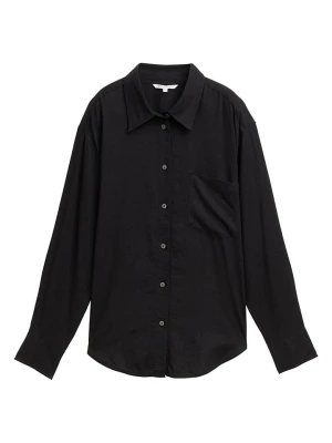 TOM TAILOR Denim Koszula w kolorze czarnym rozmiar: XS