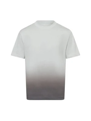 Tom Tailor Denim Koszulka męska - Colour Run Mężczyźni Bawełna szary jednolity,