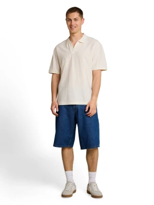 Tom Tailor Denim koszulka polo Mężczyźni Bawełna (100%) biały