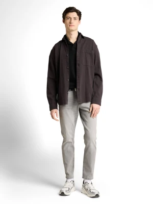 Tom Tailor Denim Męska koszulka polo Mężczyźni Bawełna czarny,