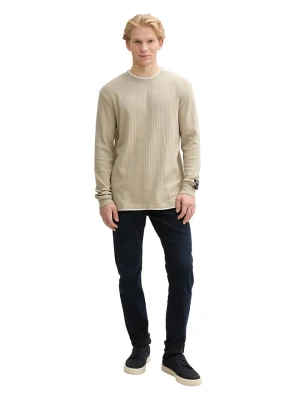 TOM TAILOR Denim Sweter w kolorze beżowym rozmiar: S