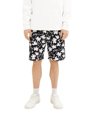 Tom Tailor Denim Szorty sportowe 1036283 Czarny Regular Fit