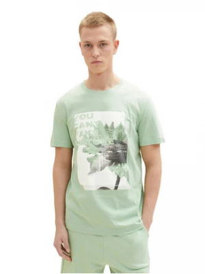 Tom Tailor Denim T-Shirt 1035599 Zielony