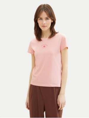 Tom Tailor Denim T-Shirt 1040185 Różowy Regular Fit