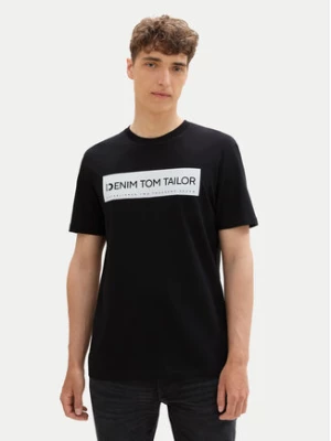 Tom Tailor Denim T-Shirt 1043491 Czarny Regular Fit