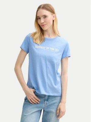 Tom Tailor Denim T-Shirt 1045417 Niebieski Regular Fit