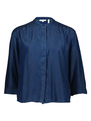 Tom Tailor Dżinsowa bluzka w kolorze granatowym rozmiar: 40