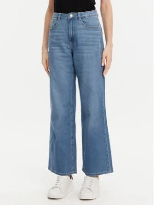 Tom Tailor Jeansy 1043509 Niebieski Wide Leg