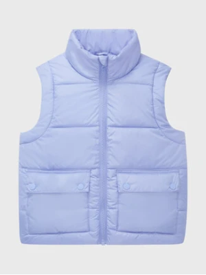 Tom Tailor Kamizelka 1033332 Niebieski Regular Fit
