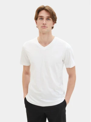 Tom Tailor Komplet t-shirtów 1037738 Biały Regular Fit