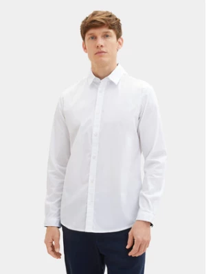 Tom Tailor Koszula 1037435 Biały Regular Fit