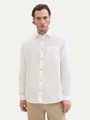 Tom Tailor Koszula 1040141 Biały Regular Fit