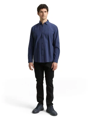 Tom Tailor Koszula - Regular fit - w kolorze granatowym rozmiar: L