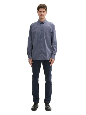 Tom Tailor Koszula - Regular fit - w kolorze niebieskoszarym rozmiar: L