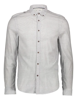 Tom Tailor Koszula - Regular fit - w kolorze szaro-białym rozmiar: XL
