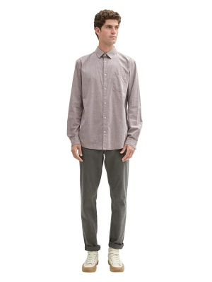 Tom Tailor Koszula - Regular fit - w kolorze szarobrązowym rozmiar: 3XL
