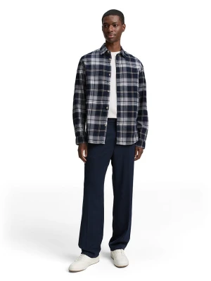 Tom Tailor Koszula - Relaxed fit - w kolorze granatowym rozmiar: L
