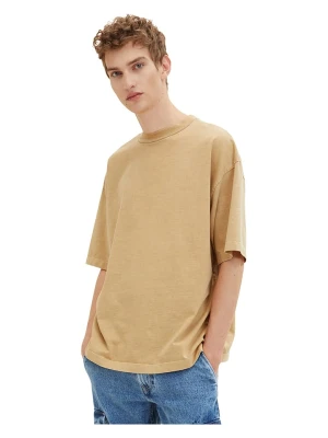 Tom Tailor Koszulka w kolorze beżowym rozmiar: S