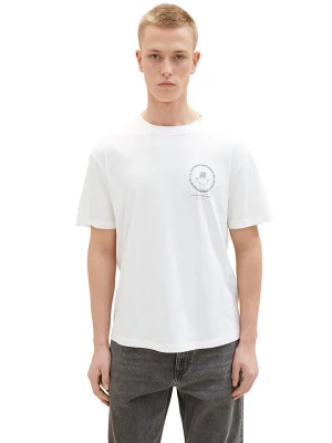 Tom Tailor Koszulka w kolorze białym rozmiar: L