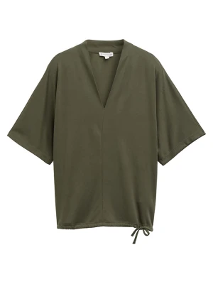 Tom Tailor Koszulka w kolorze khaki rozmiar: XS