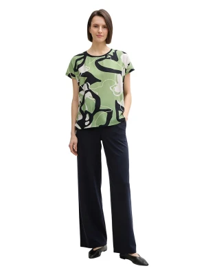 Tom Tailor Koszulka w kolorze zielono-czarnym rozmiar: XXL