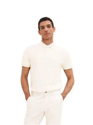 Tom Tailor Polo 1035564 Beżowy Regular Fit