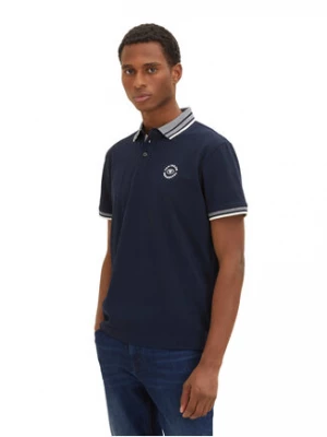 Tom Tailor Polo 1035575 Granatowy Regular Fit